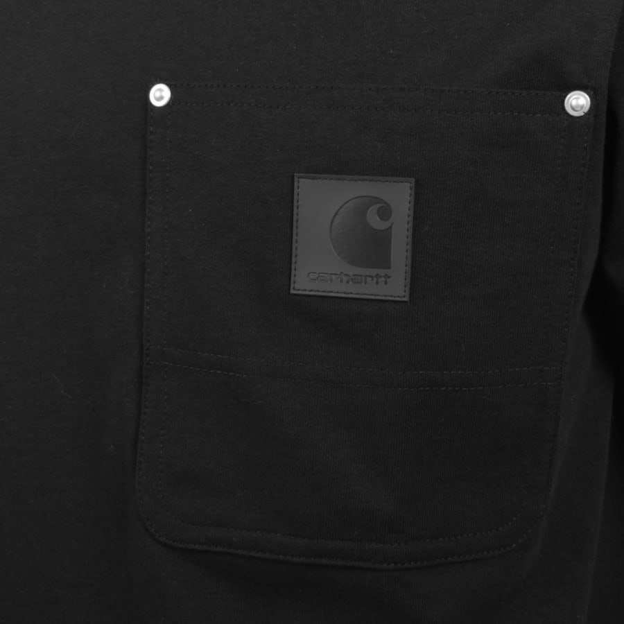Carhartt WIP Eldon Pocket T Shirt Black | Mainline Menswear